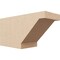 Ekena Millwork 6in. W x 8in. H x 16in. L Burlington Woodgrain TimberThane Rafter Tail, Primed Tan RFTUR06X08X16BURRCPR - alternate 1